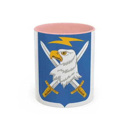 104 Military Intelligence Battalion 2 (U.S. Army) Accent Coffee Mug 11oz Pink - Go Mug Yourself
