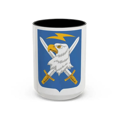 104 Military Intelligence Battalion 2 (U.S. Army) Accent Coffee Mug 15oz Black - Go Mug Yourself
