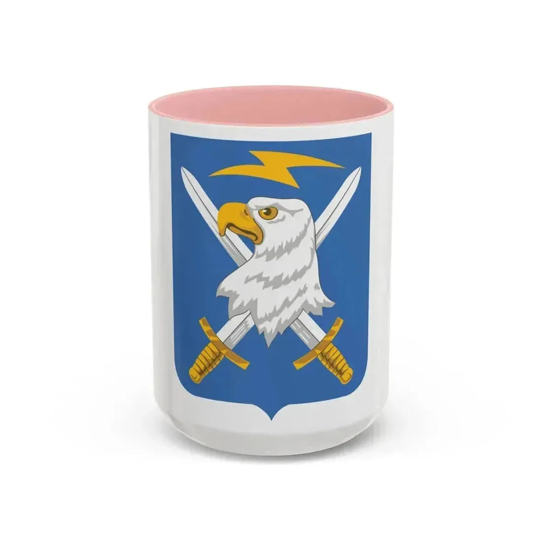 104 Military Intelligence Battalion 2 (U.S. Army) Accent Coffee Mug 15oz Pink - Go Mug Yourself