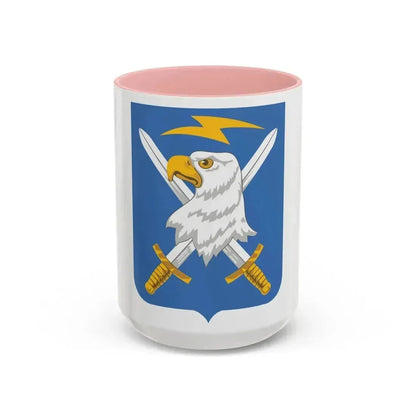 104 Military Intelligence Battalion 2 (U.S. Army) Accent Coffee Mug 15oz Pink - Go Mug Yourself