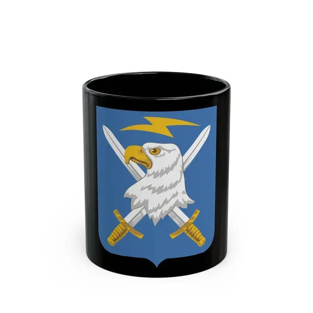104 Military Intelligence Battalion 2 (U.S. Army) Black Coffee Mug 11oz - Go Mug Yourself