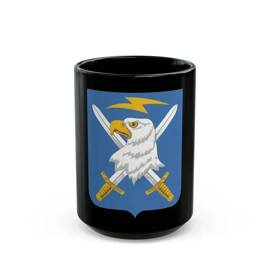 104 Military Intelligence Battalion 2 (U.S. Army) Black Coffee Mug 15oz - Go Mug Yourself