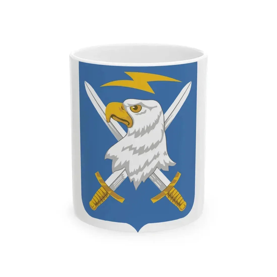 104 Military Intelligence Battalion 2 (U.S. Army) White Coffee Mug 11oz - Go Mug Yourself