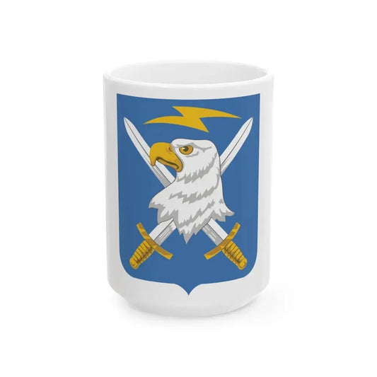 104 Military Intelligence Battalion 2 (U.S. Army) White Coffee Mug 15oz - Go Mug Yourself