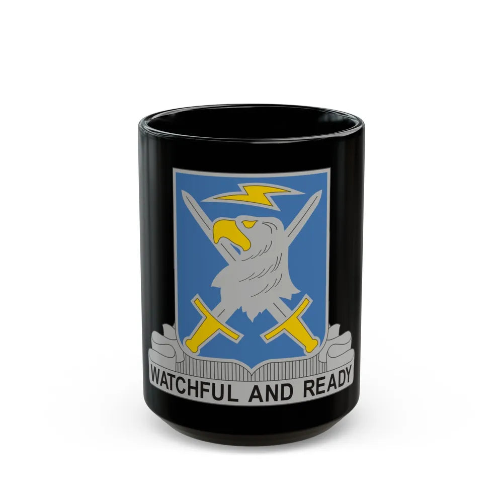 104 Military Intelligence Battalion (U.S. Army) Black Coffee Mug-15oz-Go Mug Yourself