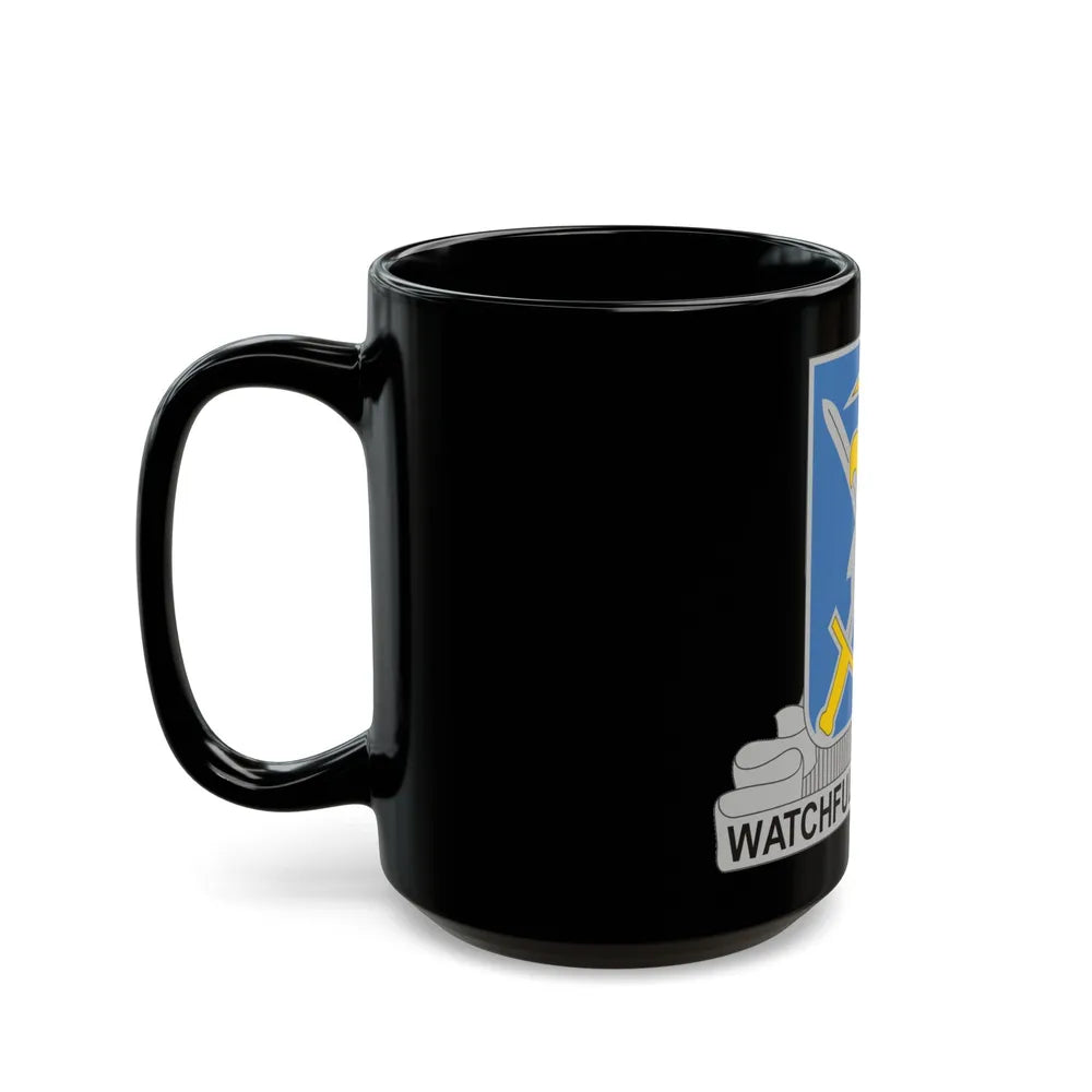 104 Military Intelligence Battalion (U.S. Army) Black Coffee Mug-Go Mug Yourself