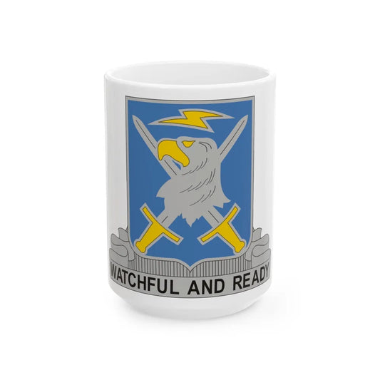 104 Military Intelligence Battalion (U.S. Army) White Coffee Mug-15oz-Go Mug Yourself