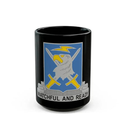 104 Military Intelligence Battalion (U.S. Army) Black Coffee Mug 15oz - Go Mug Yourself