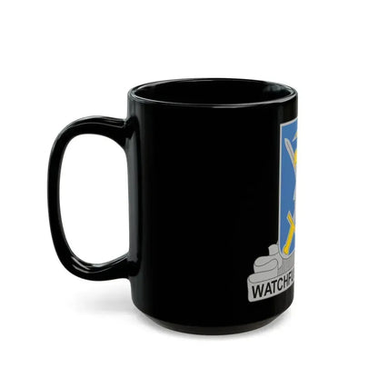 104 Military Intelligence Battalion (U.S. Army) Black Coffee Mug - Go Mug Yourself