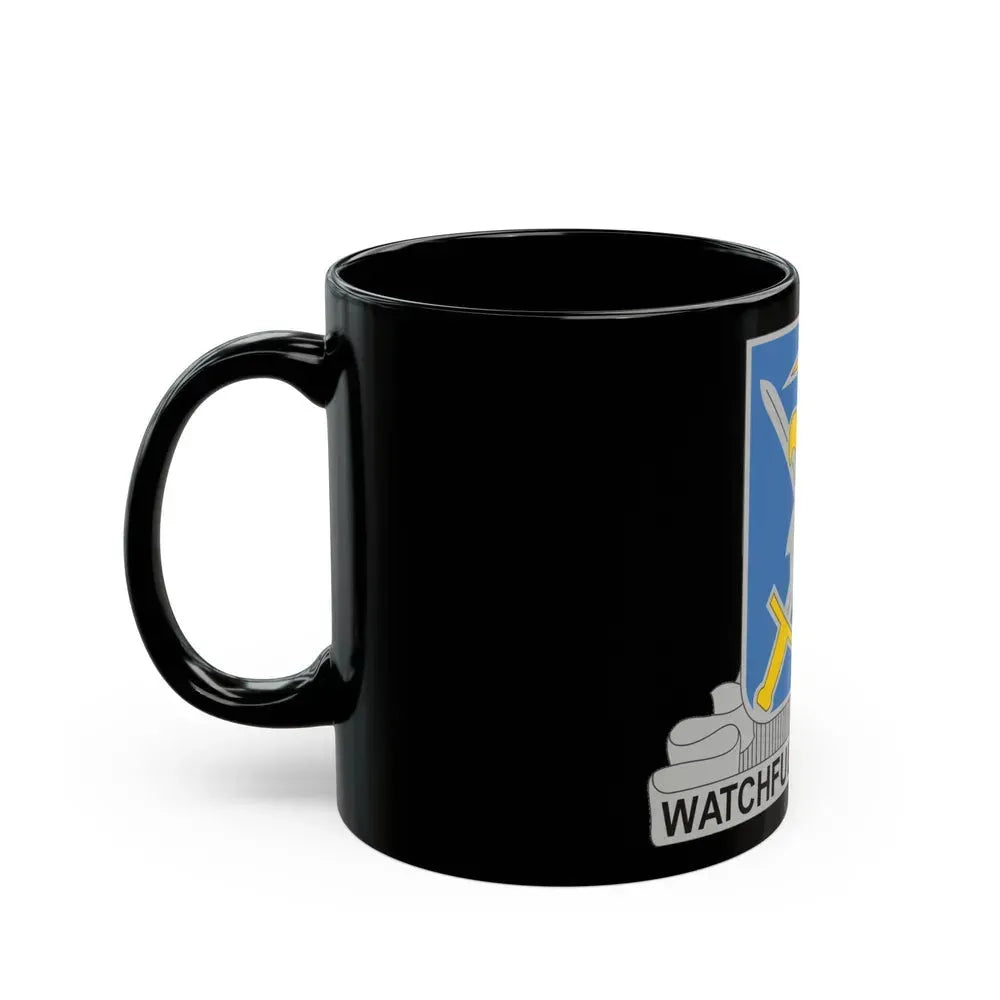 104 Military Intelligence Battalion (U.S. Army) Black Coffee Mug - Go Mug Yourself