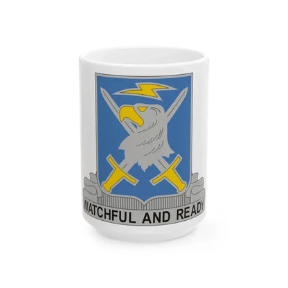 104 Military Intelligence Battalion (U.S. Army) White Coffee Mug 15oz - Go Mug Yourself
