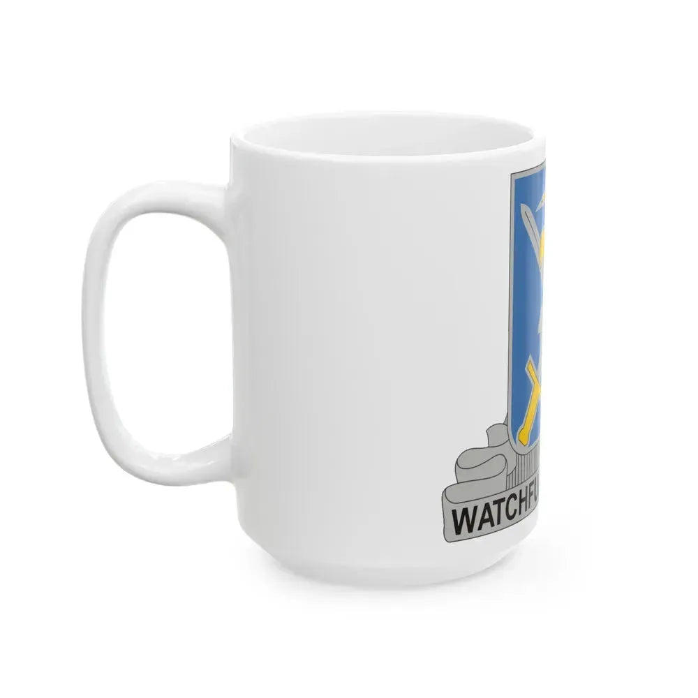 104 Military Intelligence Battalion (U.S. Army) White Coffee Mug - Go Mug Yourself