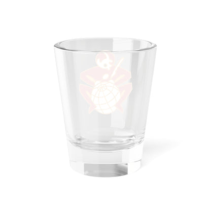 64 Engineer Battalion (U.S. Army) Shot Glass 1.5oz