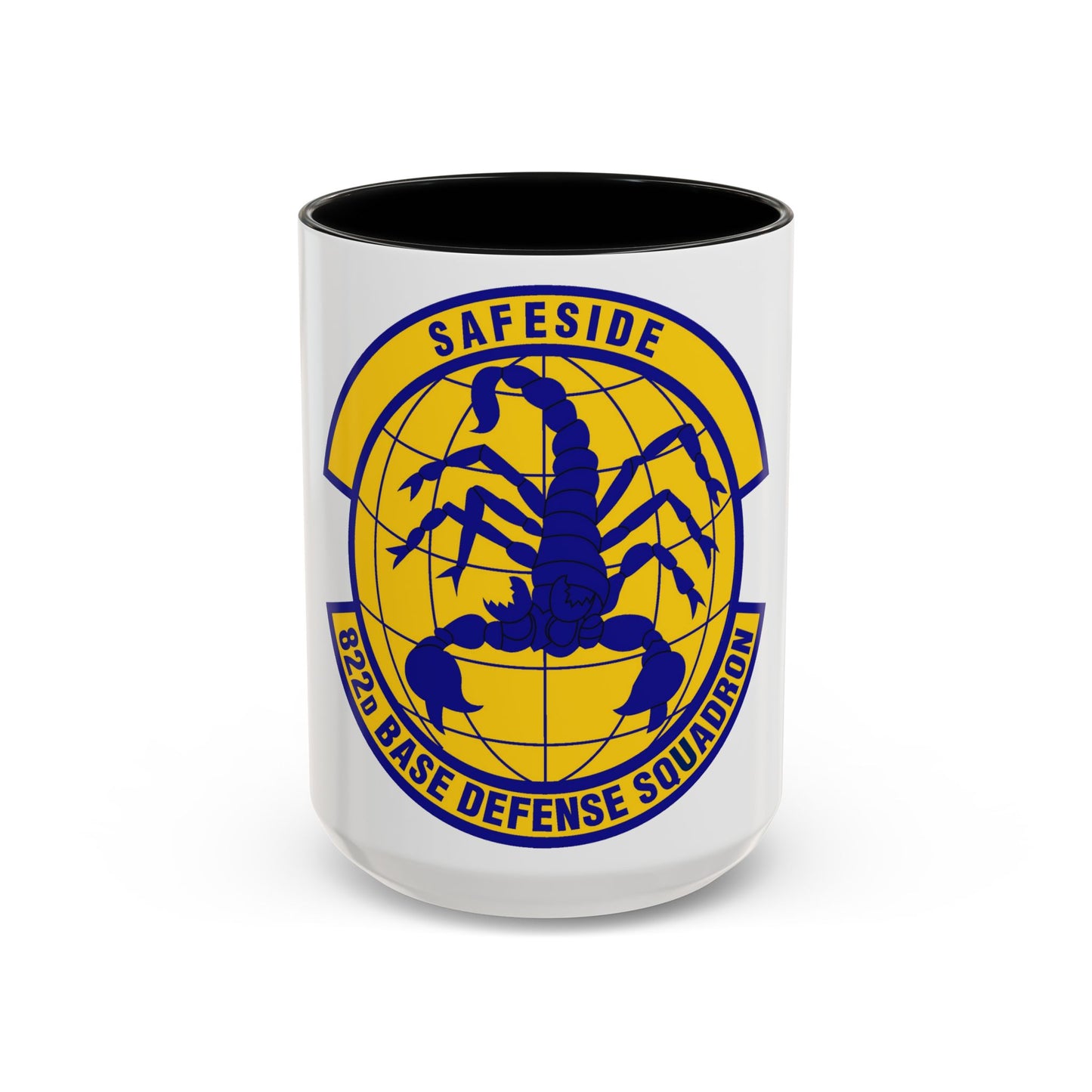 822 Base Defense Squadron ACC (U.S. Air Force) Accent Coffee Mug