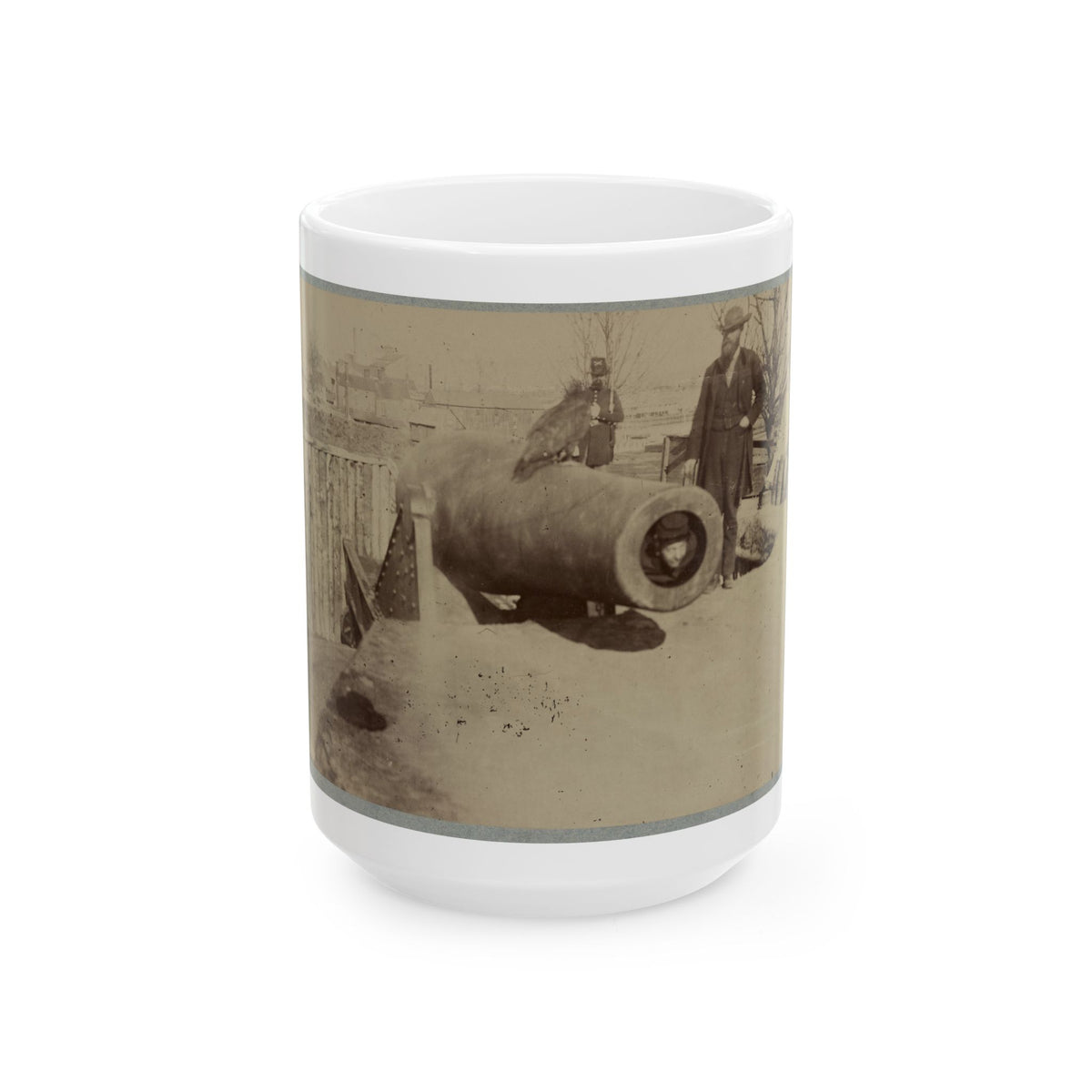 Battery Rodgers (U.S. Civil War) White Coffee Mug