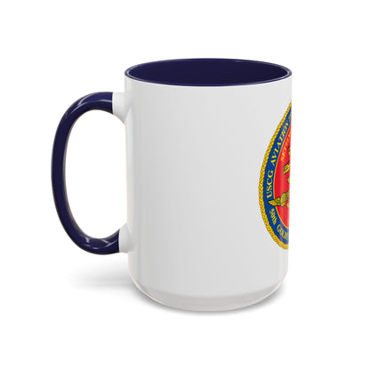USCG Aviation Training Center Mobile (U.S. Coast Guard) Accent Coffee Mug