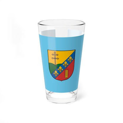 Flag of Soskut (Hungary) Pint Glass 16oz