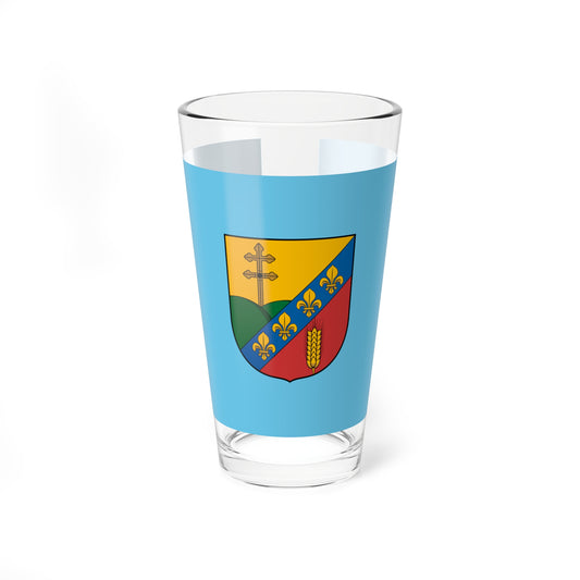 Flag of Soskut (Hungary) Pint Glass 16oz