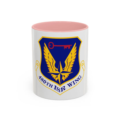 480 Intelligence Surveillance and Reconnaissance Wing ACC (U.S. Air Force) Accent Coffee Mug