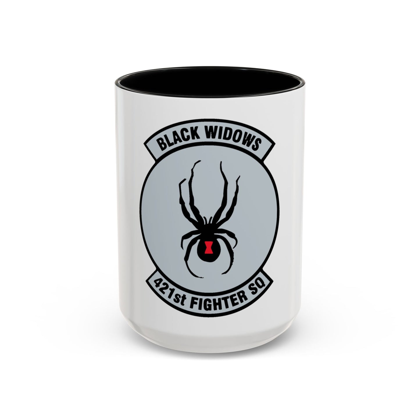 421st Fighter Squadron Black Widows (U.S. Air Force) Accent Coffee Mug