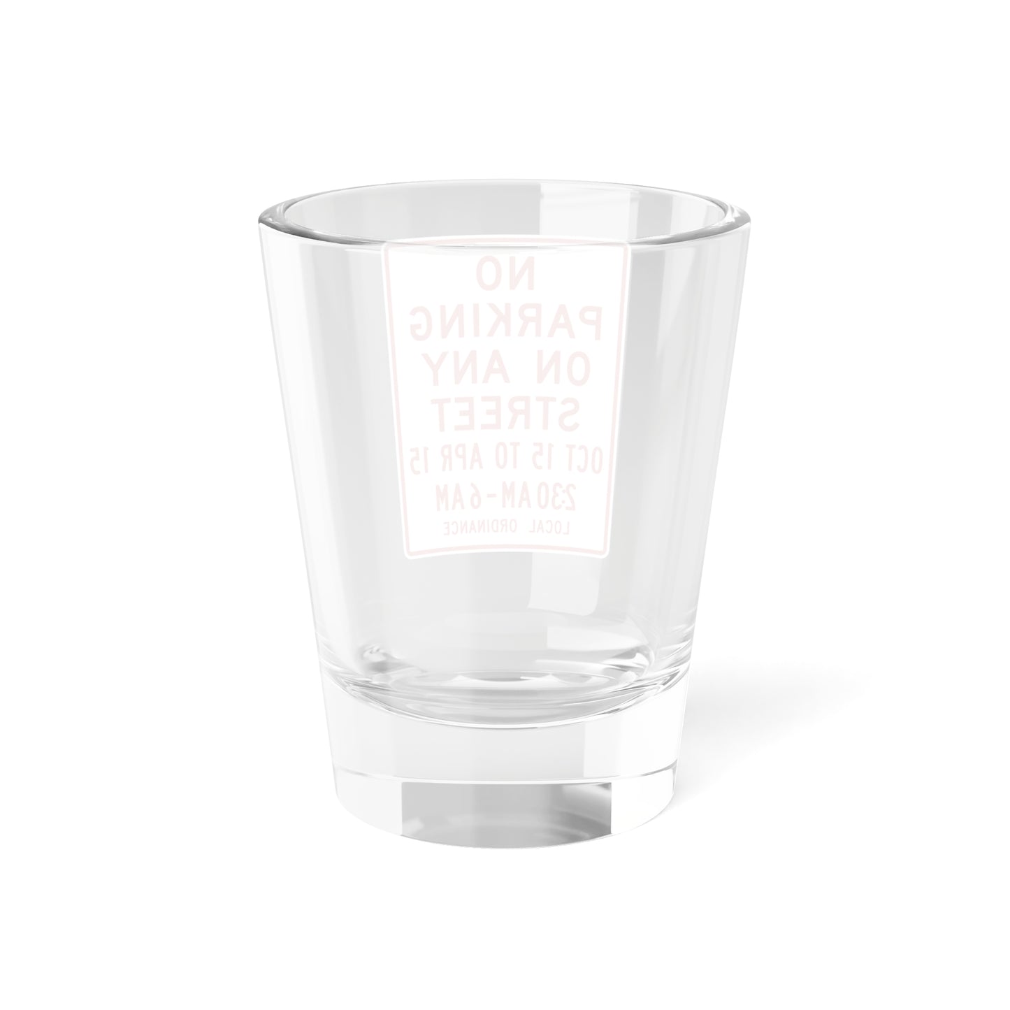 MUTCD-MI R7-13b (Michigan) (Road Sign) Shot Glass 1.5oz