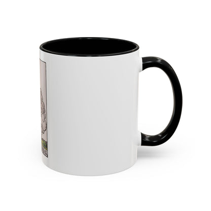 The Ace of Wands (Tarot Card) Accent Coffee Mug