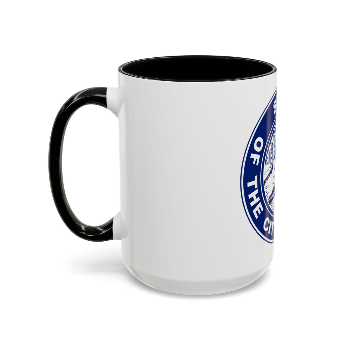 Seal of Buffalo New York - Accent Coffee Mug