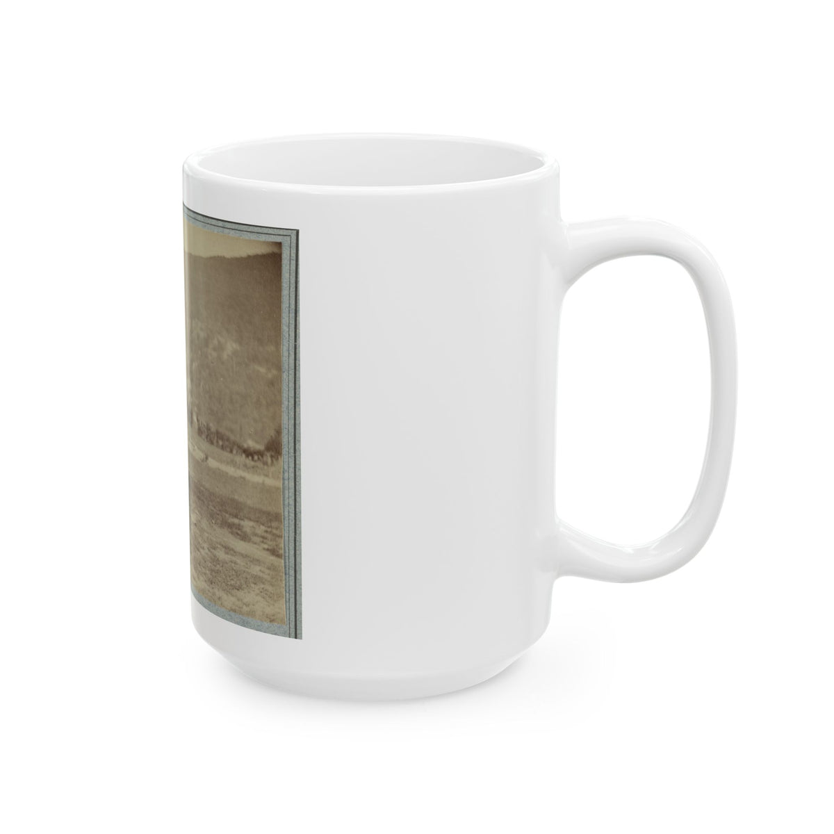 22d New York State Militia Near Harpers Ferry, Va., 1861 I.E.1862 002 (U.S. Civil War) White Coffee Mug
