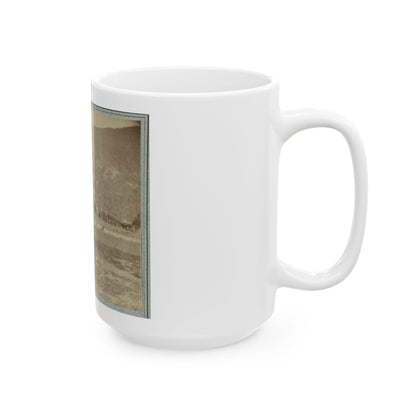 22d New York State Militia Near Harpers Ferry, Va., 1861 I.E.1862 002 (U.S. Civil War) White Coffee Mug