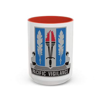 205 Military Intelligence Battalion (U.S. Army) Accent Coffee Mug