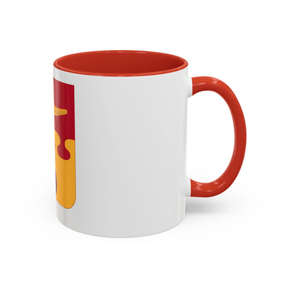 675th Airborne Field Artillery Battalion v2 (U.S. Army) Accent Coffee Mug