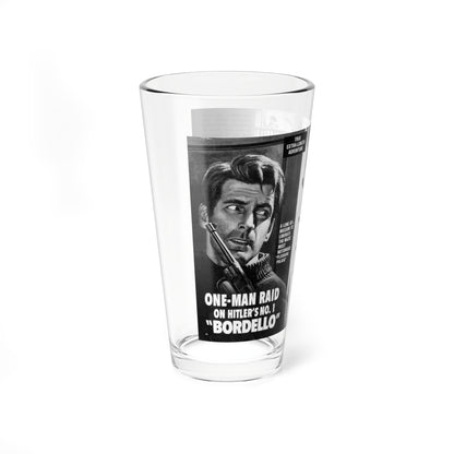 One-Man Raid On Hitler's No.1 'Bordello', Stag Annual 12, 1972 (Magazine Illustration) Pint Glass 16oz