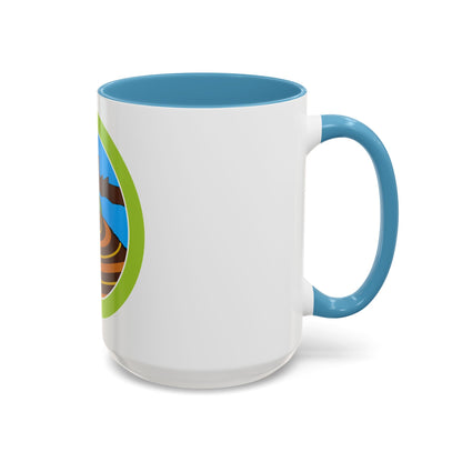 Soil Water Conservation (Boy Scout Merit Badge) Accent Coffee Mug