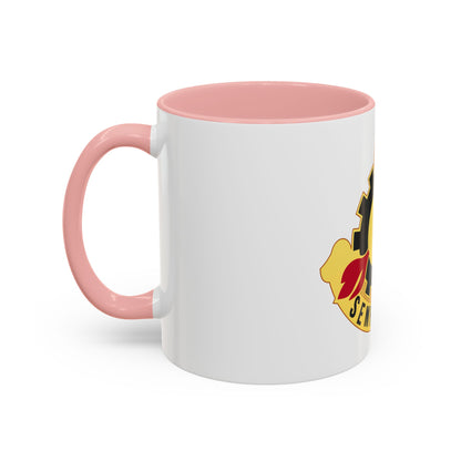 63 Maintenance Battalion (U.S. Army) Accent Coffee Mug