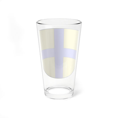 Grüsch wappen (Switzerland) (Coat of Arms) Pint Glass 16oz