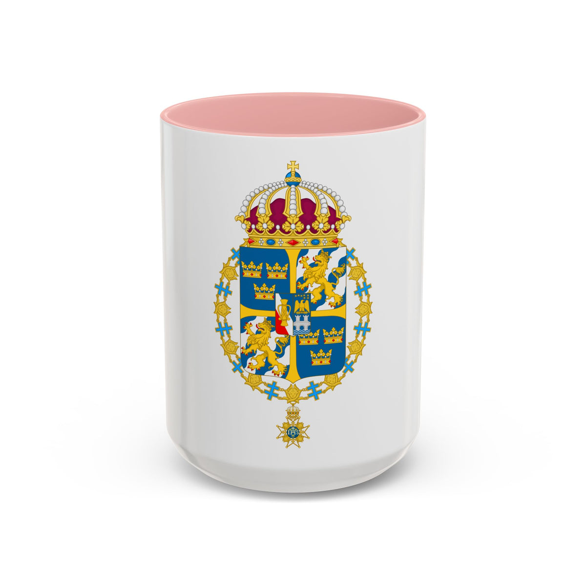Great coat of arms of Sweden 3 - Accent Coffee Mug