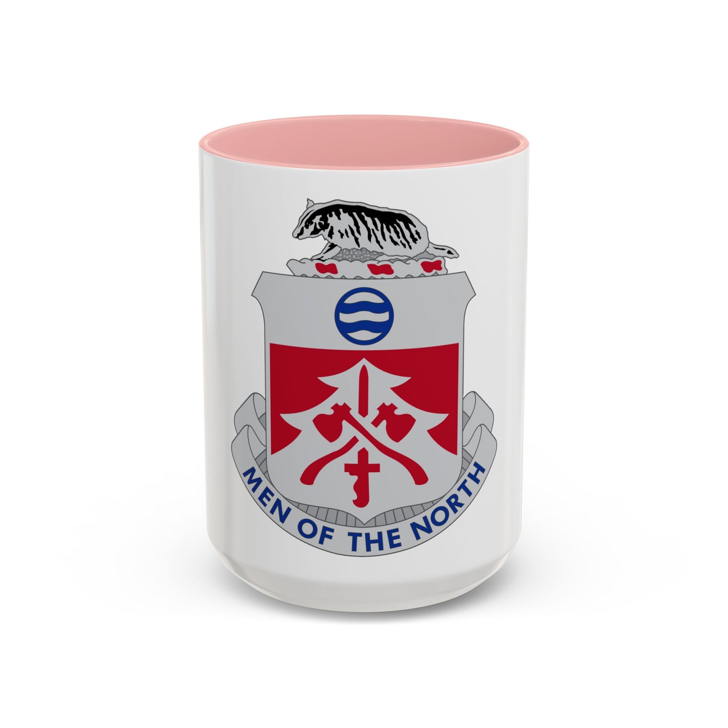 724 Engineer Battalion (U.S. Army) Accent Coffee Mug