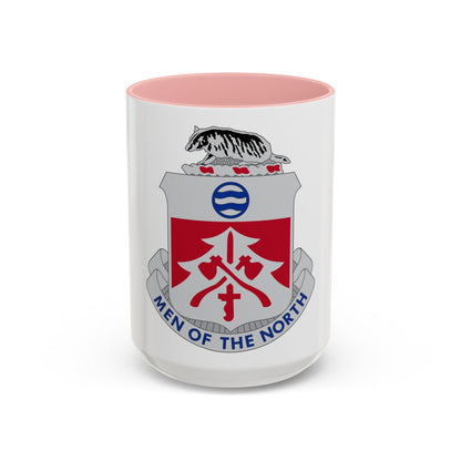 724 Engineer Battalion (U.S. Army) Accent Coffee Mug