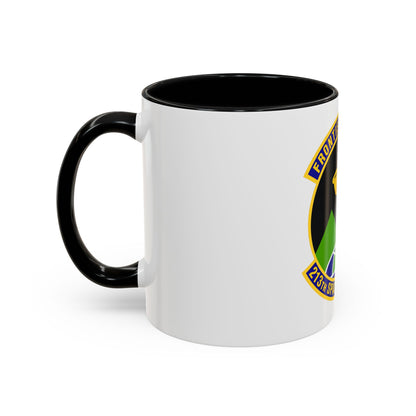 213th Space Warning Squadron (U.S. Air Force) Accent Coffee Mug