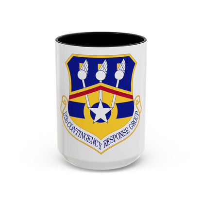 123d Contingency Response Group (U.S. Air Force) Accent Coffee Mug