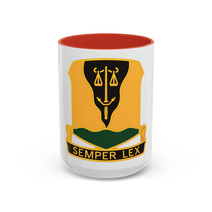 125 Military Police Battalion (U.S. Army) Accent Coffee Mug