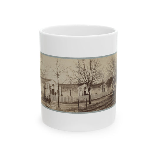 Armory Square Hospital, Washington, D.C. 001 (U.S. Civil War) White Coffee Mug