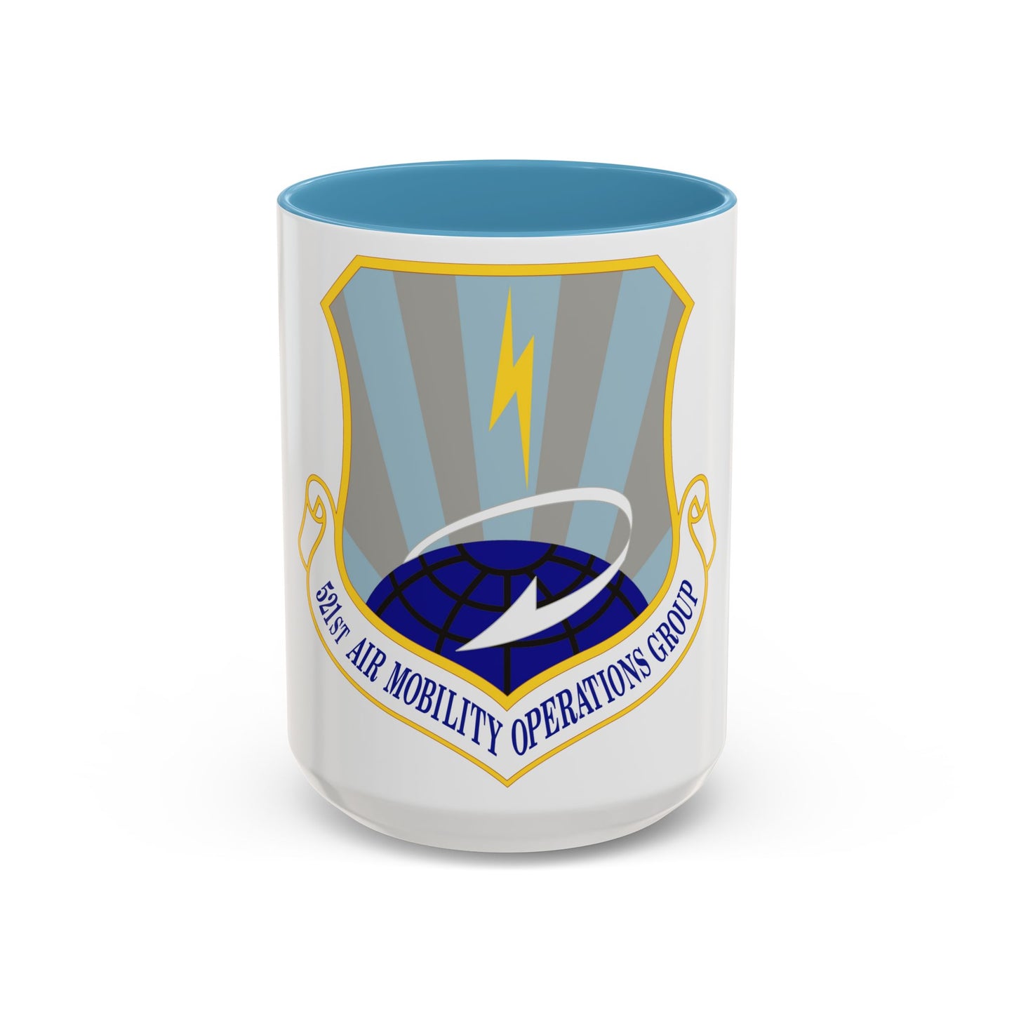 521st Air Mobility Operations Group (U.S. Air Force) Accent Coffee Mug