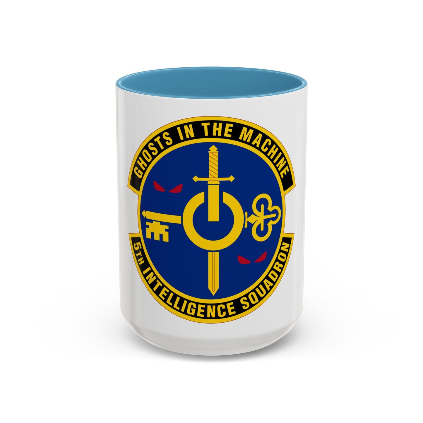5 Intelligence Squadron ACC (U.S. Air Force) Accent Coffee Mug