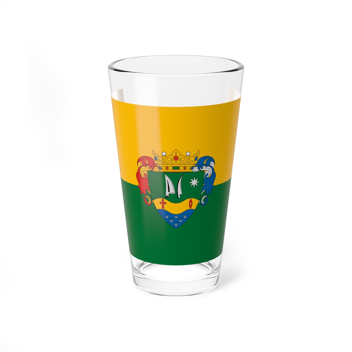 Flag of Veszto (Hungary) Pint Glass 16oz
