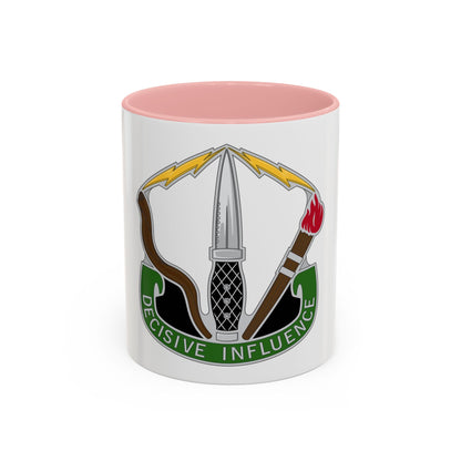 8 Psychological Operations Group (U.S. Army) Accent Coffee Mug