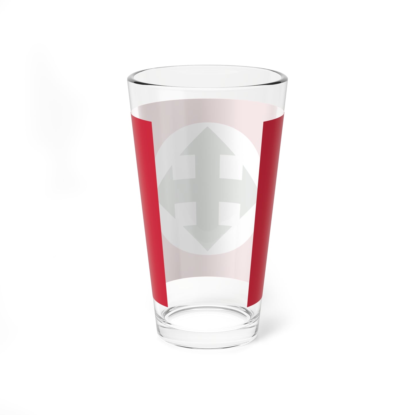 Flag of the Arrow Cross Party 1937 to 1942 (Hungary) Pint Glass 16oz