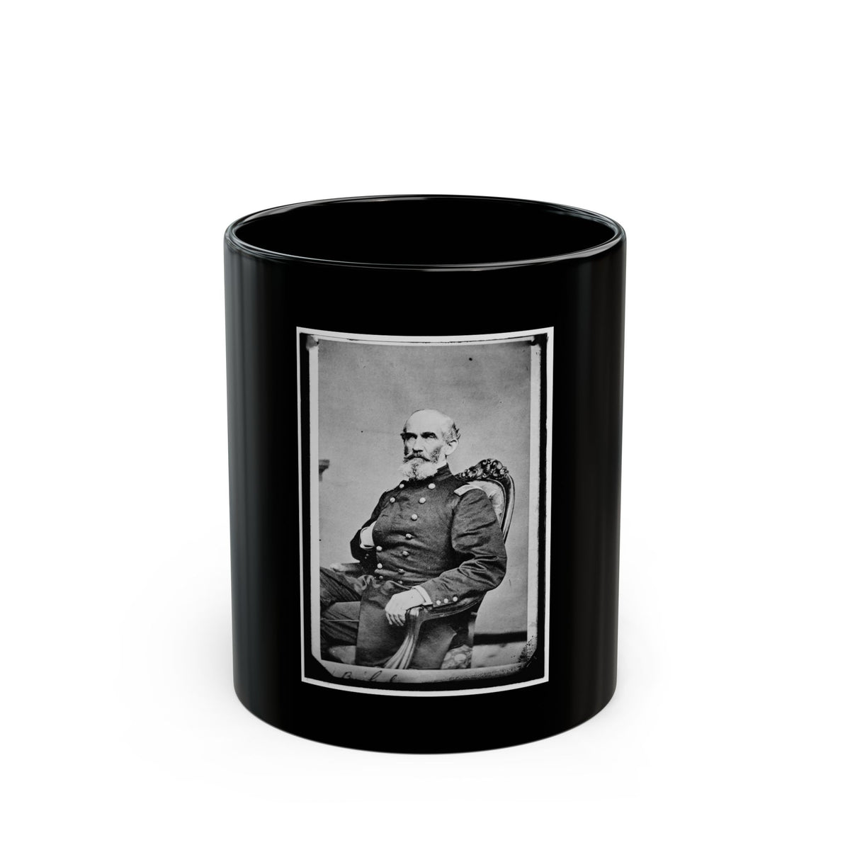 Brig. Gen. A.J. Smith 002 (U.S. Civil War) Black Coffee Mug
