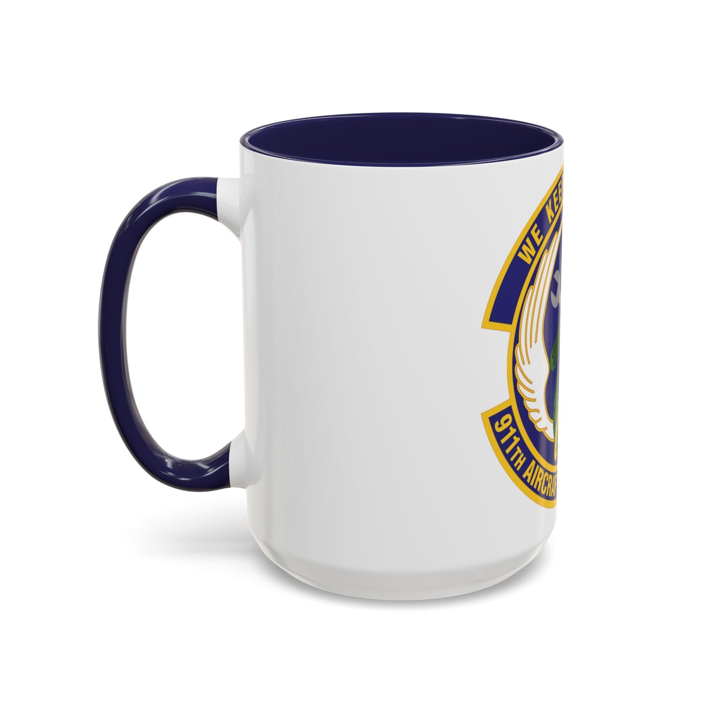 911th Aircraft Maintenance Squadron (U.S. Air Force) Accent Coffee Mug