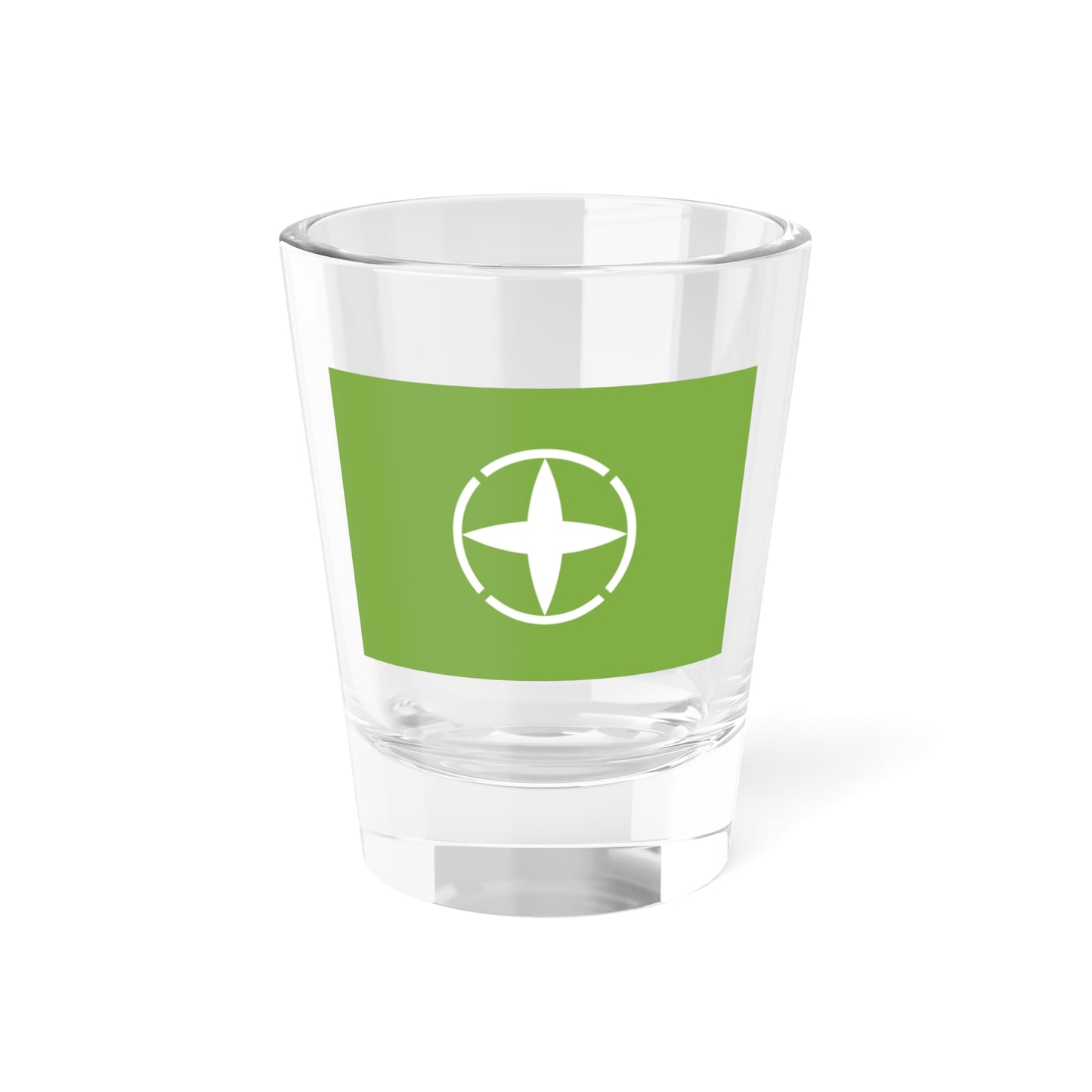 Flag of Chiyoda Gunma (Japan) Shot Glass 1.5oz